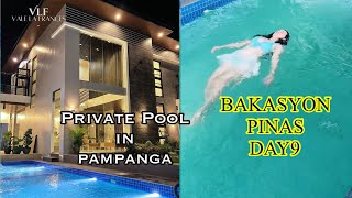 gemjenny VACATION in PHILIPPINES DAY9/Staying at a Private Pool in Pampanga!💲300[Valle La Frances]