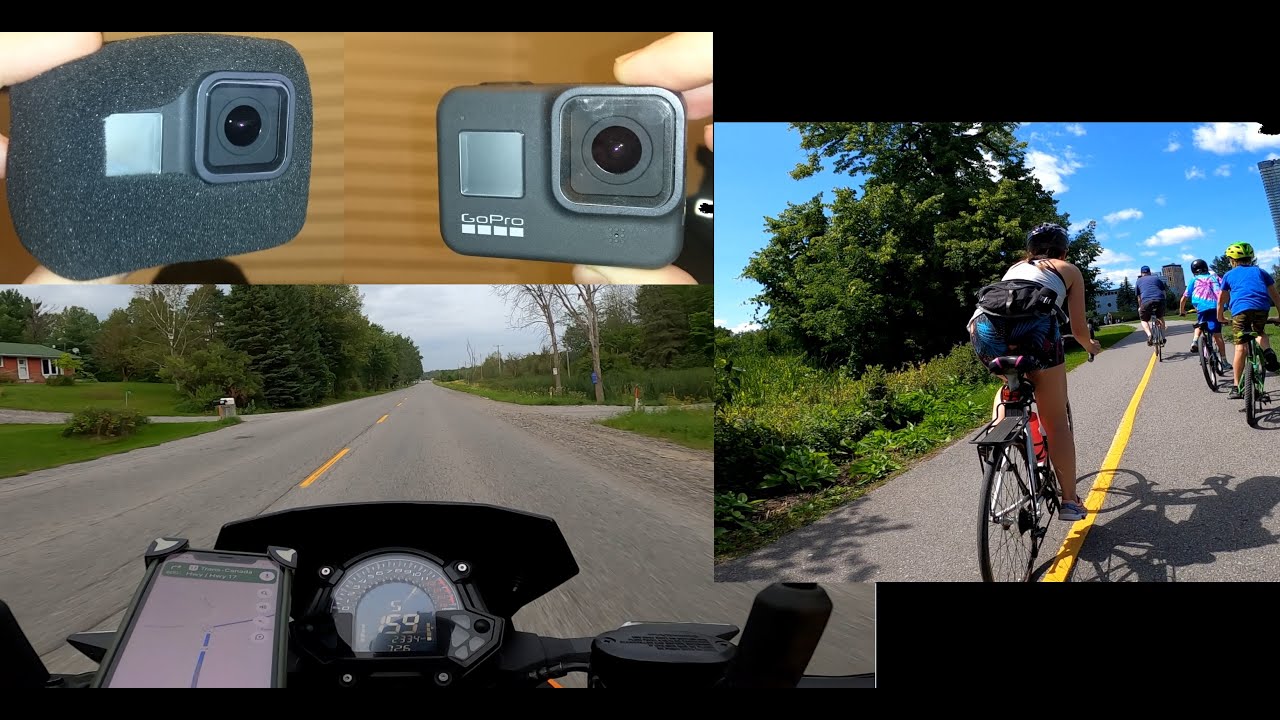 GoPro Windslayer | Does it Work?! Comparison | Motorcycle 0-160 Acceleration | Biking | Hero 8 Black
