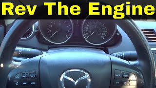 How To Rev The Engine In An Automatic Car-Driving Tutorial