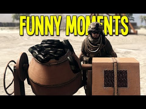 Battlefield 3 Funny Moments - Sniper Troll, Invisible Bike, C4 Magnum Fail, RIPD