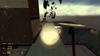Some weird out of bounds glitch in HL2