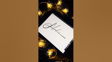 Naveen’s stylish signature✨#art#lettering#calligraphy#naveen#name#shorts#asmr#music#trending#youtube