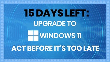 15 Days Left - Windows 10 Ends Soon: Act Before It’s Too Late | Apogee Corporation