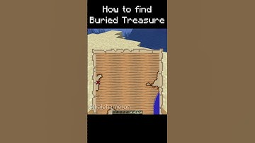 How to EASILY Find Buried Treasure in Minecraft!