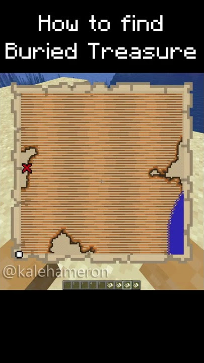 How to EASILY Find Buried Treasure in Minecraft!