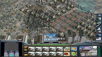 Command & Conquer Generals Zero Hour - Usa Laser 1 vs 7 Hard Generals ( 14.11.2025 )