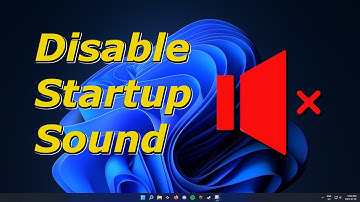 Disable Windows 11 Startup Sound