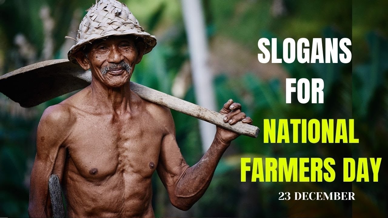 National Farmer's Day 2020 | Slogans For Farmers Day | Best Slogans For National Farmers Day