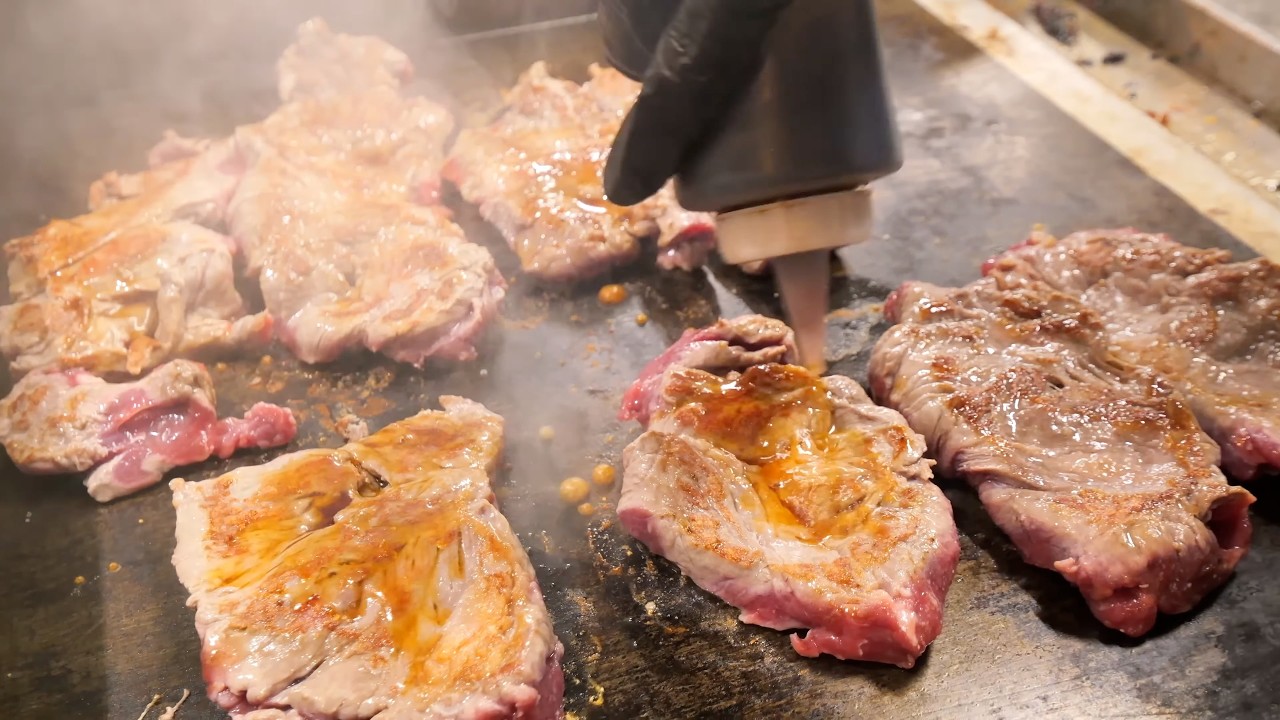 990円ステーキ頼むと自動的に無限ご飯が付いてくる利益ど返し最強ステーキ専門店!