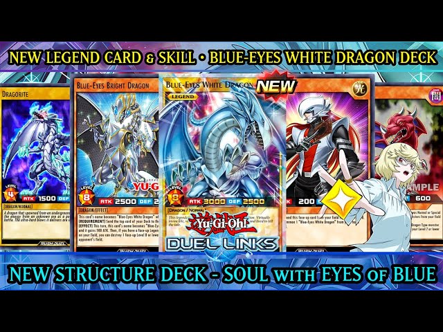 yugioh duel links blue eyes cards Yu-Gi-Oh!! Ultimate Dragon!! 3 Blue Eyes White Dragon's! All Rare 20 Card Lot!! PSA 8 NM yu gi oh duel links
