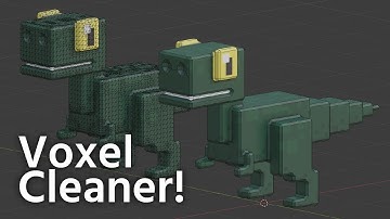 Voxel Cleaner Addon for Blender - Coming soon!
