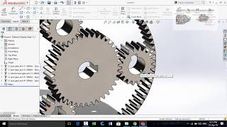 Planatery Gears Design and Assembly with Animation | SolidWorks Tutorail
