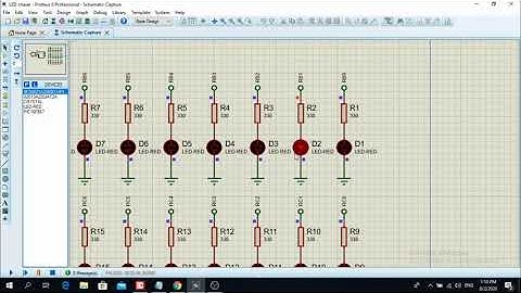 Project #5 LED chaser | mikroC pro for PIC tutorials