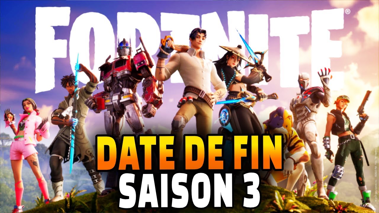 Quand se TERMINE la SAISON 3 + Event de Fin Saison sur Fortnite