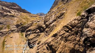 Vuelos FPV en el Cajón del Peñon y Laguna del Inca, Chile