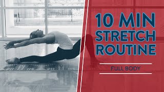 Get Flexible 10 Min Full Body Stretching Routine