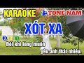 KARAOKE Xót Xa | Tone Nam | Nhạc sống Beat chuẩn bởi We Sing