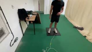 Countermovement jump test protocol