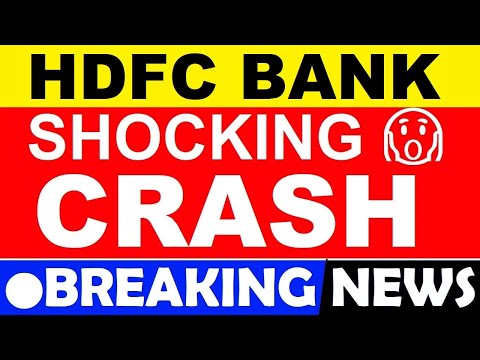 HDFC BANK SHARE CRASH😱😭🔴 HDFC SHARE CRASH🔴 HDFC BANK MERGER🔴HDFC BANK SHARE LATEST NEWS🔴NPA NIM🔴SMKC