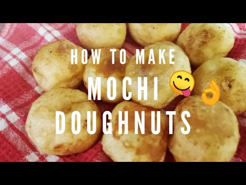 Simple Mochi Donut Recipe Glutinous Rice Flour