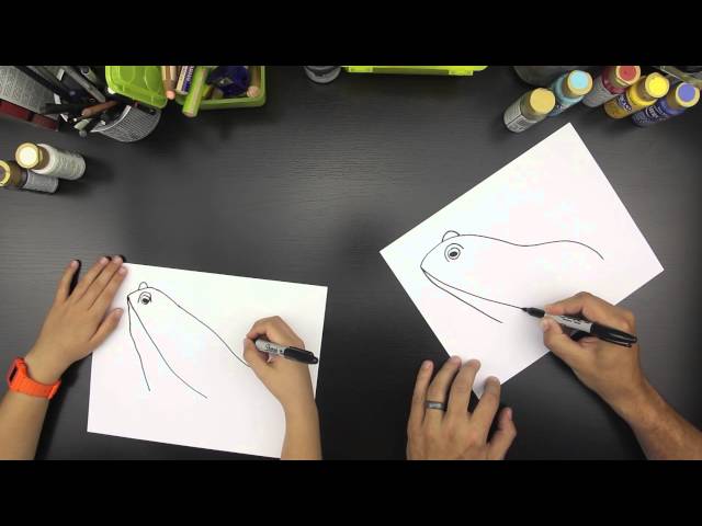 How To Draw A Cartoon Frog Art Hub You - Infoupdate.org