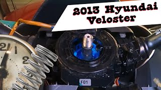 No Horn (clock spring replacement) -  2013 Hyundai Veloster