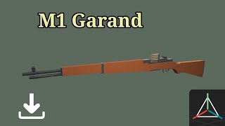 M1 Garand 3D Model For Prisma3D | Download Link in Comment