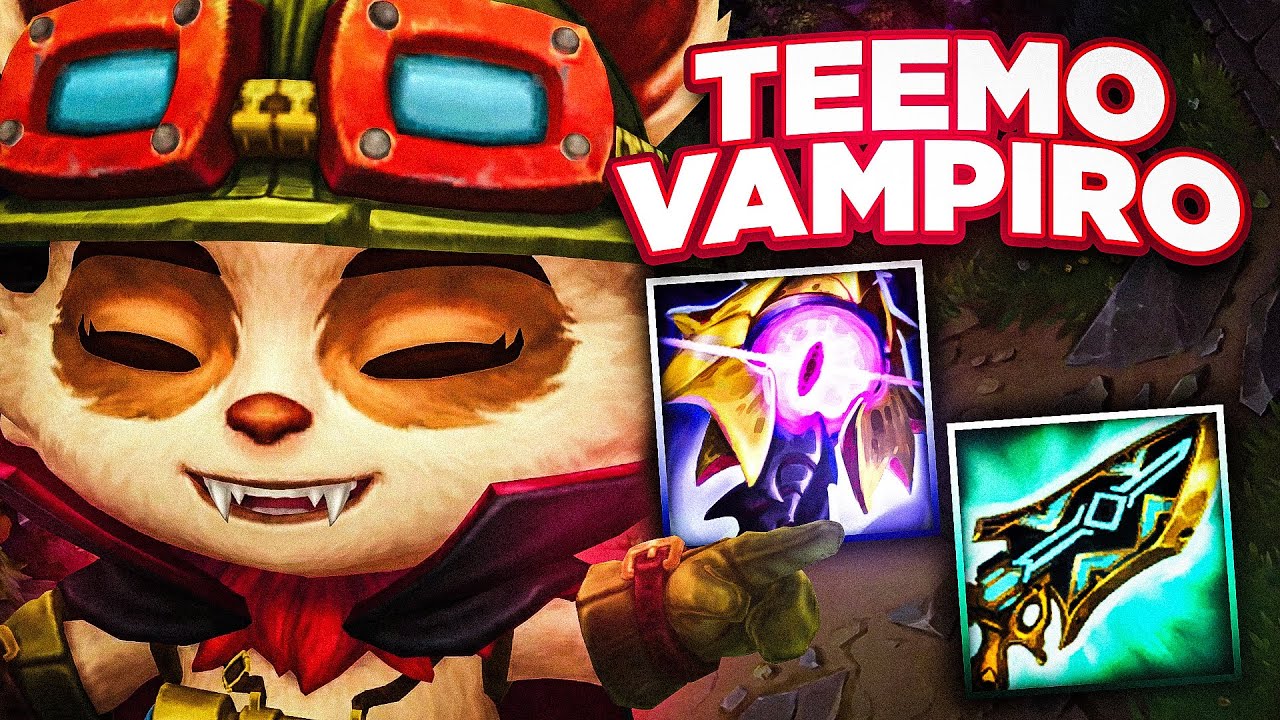 A BUILD DO TEEMO VAMPIRO - DUO TPDOTAY
