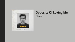 etham - opposite of loving me // thaisub