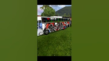 Released KOMBAN Kerala Bus Mod In Bus Simulator Indonesia - Bussid Bus Mod - Bussid Car Mod - Bussid