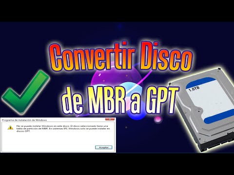 How to convert an MBR disk to GPT to install Windows | Master Boot Record to GUID Partition Table