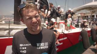 The Ocean Race 2023 leg 7: Aksel Magdahl (NOR) - Interview in NORWEGIAN plus B-roll