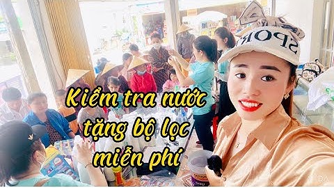 Kiểm tra nước và tặng bộ lọc  miễn phí cho bà con /lọc nước thiên hà #cáchlọcnước #lọcnướcgiếngkhoan