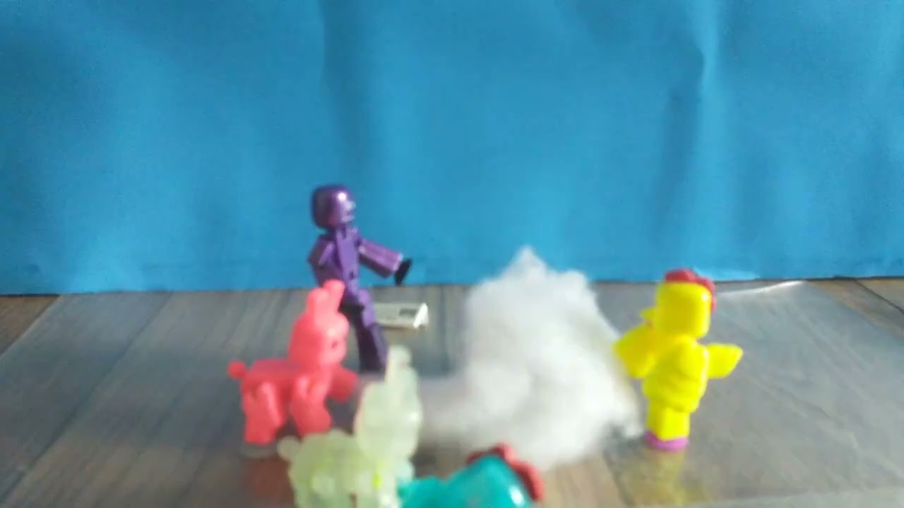 Stik chicken's huge sneeze