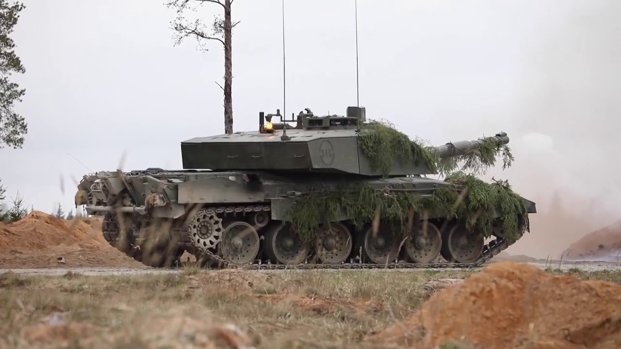 UK Lead NATO Battle Group   Exercise Spring Storm   Estonia 19 May   2020