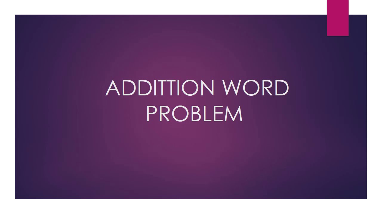 Addition Word Problems / grade 2 droos math ماث ثانيه ابتدائي لغات ...