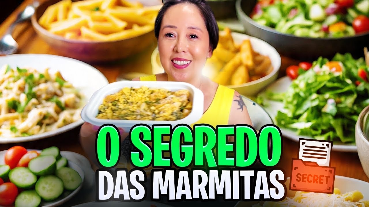 O segredo das marmitas - poucos preparos e muitas variações