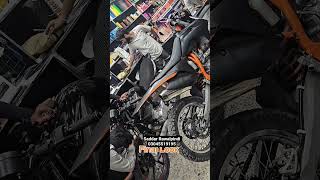 KTM Trail Bike Wrap Modifications by JS Car Solutions Rawalpindi 03045519195 #trailbike #biker #toy