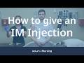 How To Do An IM Intramuscular Injection Nursing Clinical Skills How To Do An IM Intramuscular Injection Nursing Clinical Skills