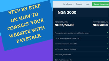 How To Connect Your Website With Paystack For Free And Start Receiving Payment