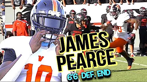 Kid is FEROCIOUS !! James Pearce | 6'6 Defensive E...