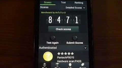 My Pantech Burst On Gizmolord