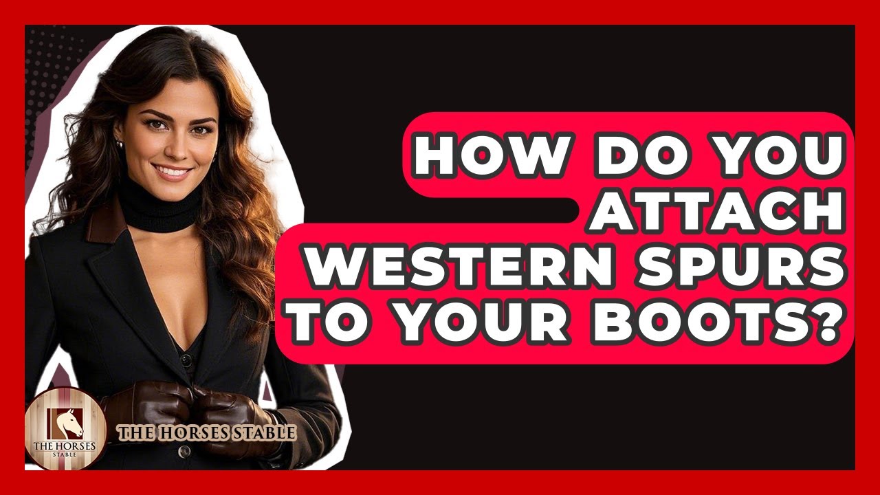How Do You Attach Western Spurs To Your Boots? - The Horses Stable