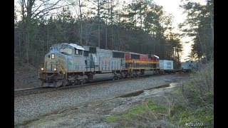HD: Chasing TFM 1656 leading NS Train 220 3/12/2018