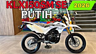 NEWEST! KLX150SM SE White 2026