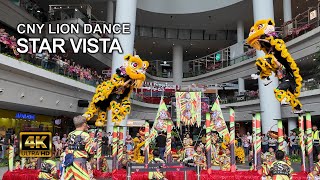 Acrobatichighpoleliondance Star Vista  Singapore Chinese New Year 2025 cny2025