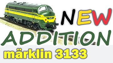 Just in! Märklin 3133 (SNCB/NMBS HLD 54 - Gros Nez)