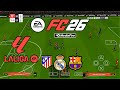FIFA FC 26 PPSSPP ORIGINAL OFFLINE| EA FC 26 PSP UPDATE FULL KITS 26 &amp; 4K GRAPHICS
