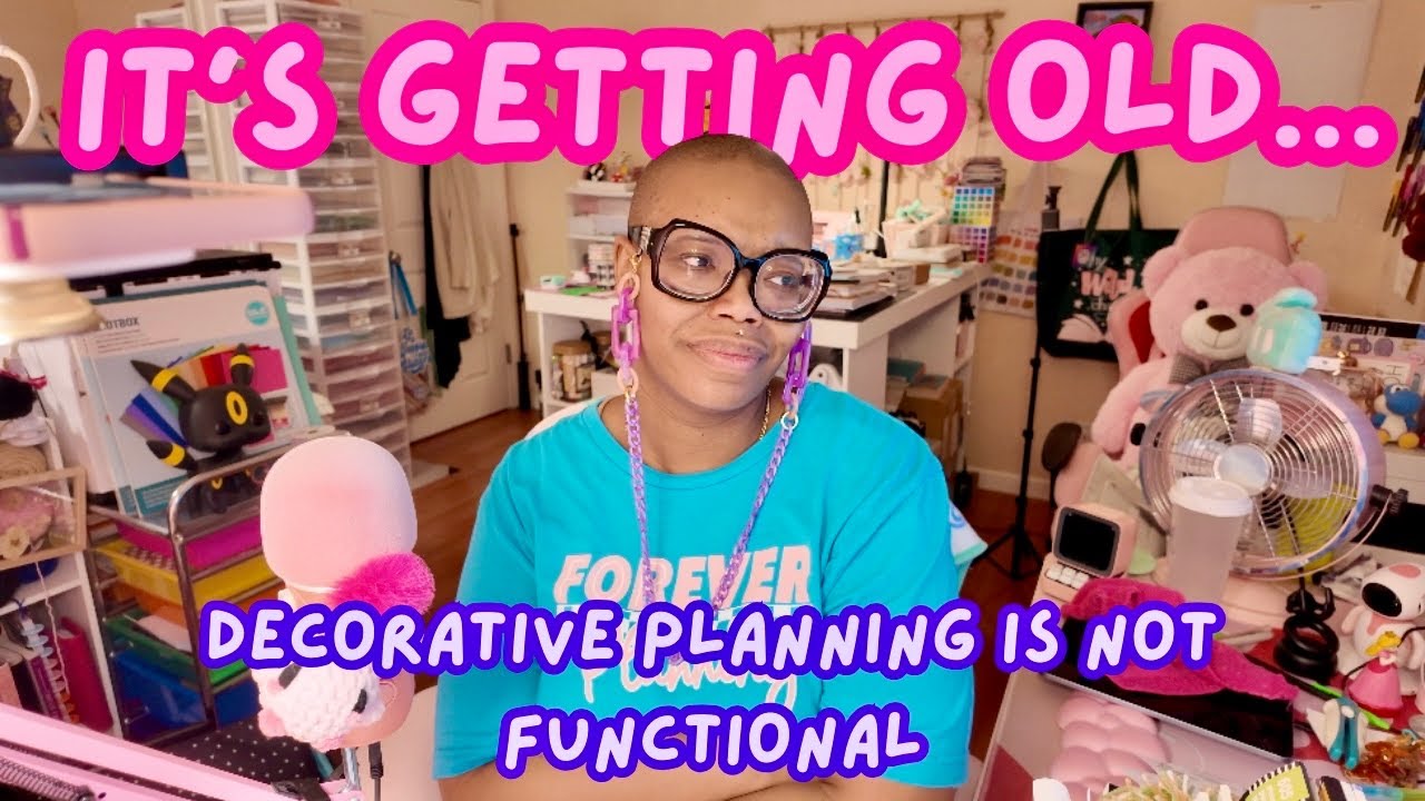 Stop Saying Decorative Planners Can't Be Written In and Aren't Functional...