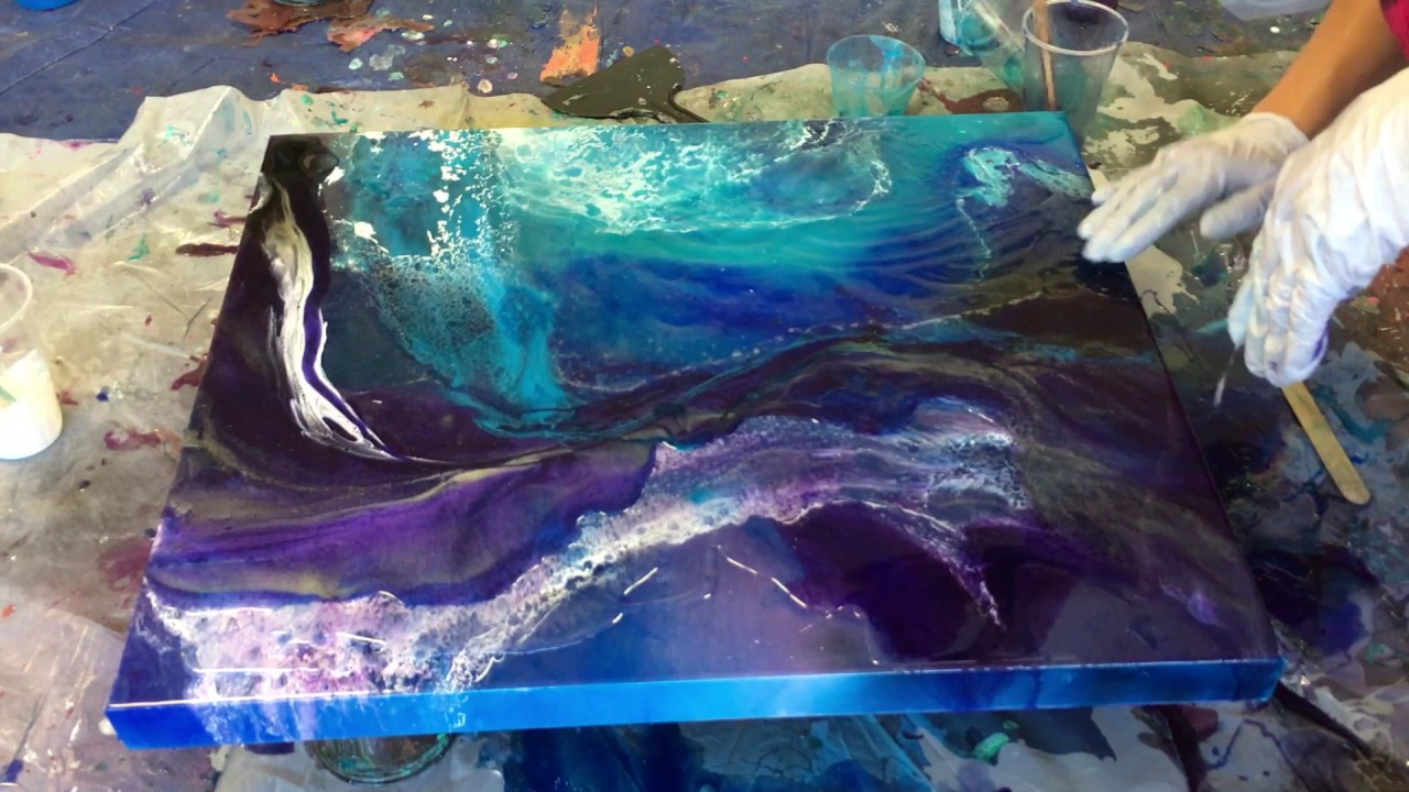 Resin painting - Abstract Painting 